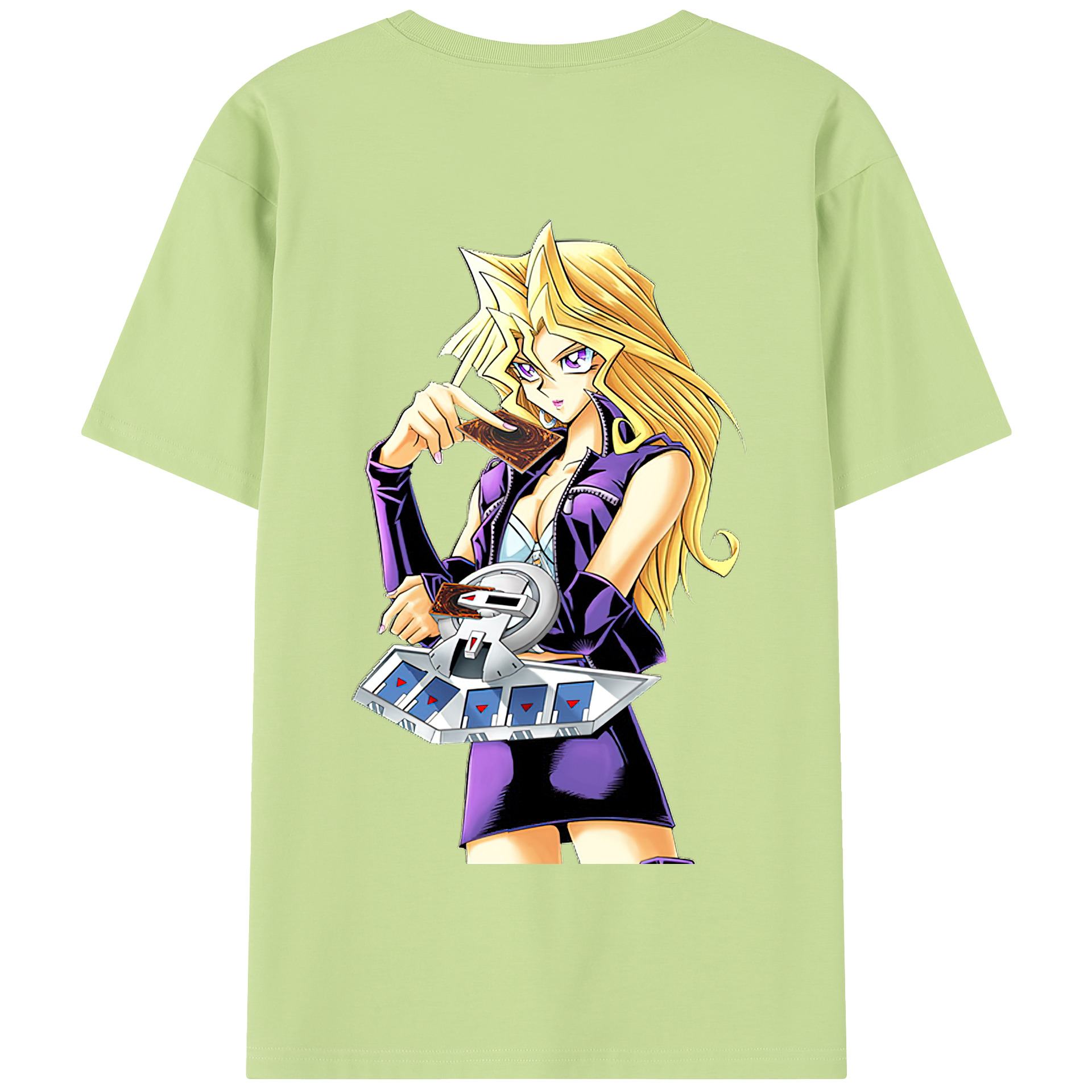 （画像用） 遊☆戯☆王 Yu-Gi-Oh! 綿100％半袖Tシャツ（背面プリント）